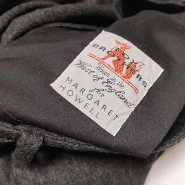 MARGARET HOWELL/FOX BROTHERS 578-6244003 ウール クロップドパンツ