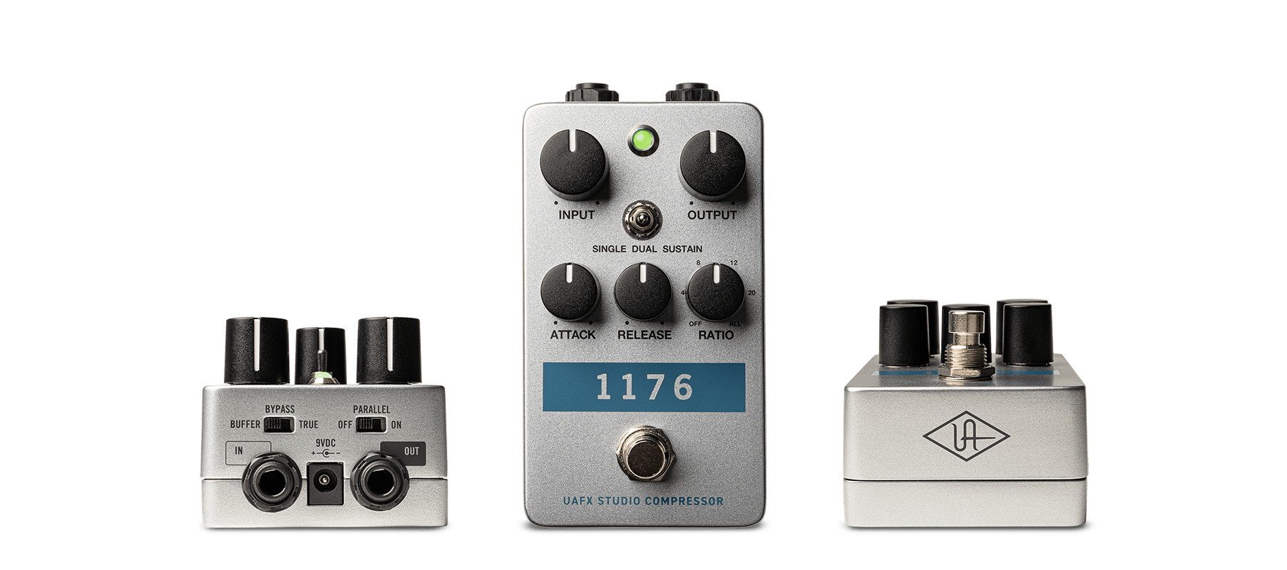 Universal Audio UAFX 1176 Studio Compressor Pedal - Strumenti Musicali