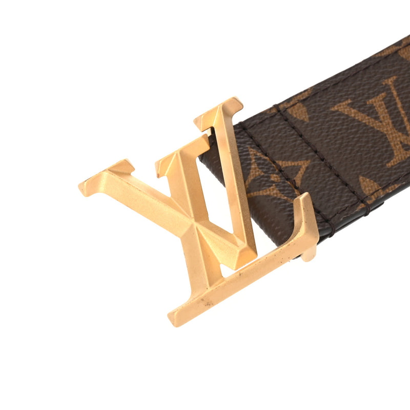 ルイヴィトンベルト・LV ピラミッド 40MM 14145 ブラウン/黒 メンズ