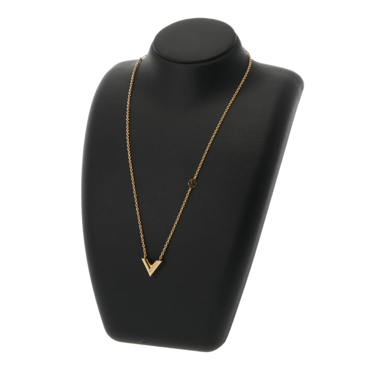 ルイヴィトンエセンシャルV ゴールド レディース GP ネックレス M00857