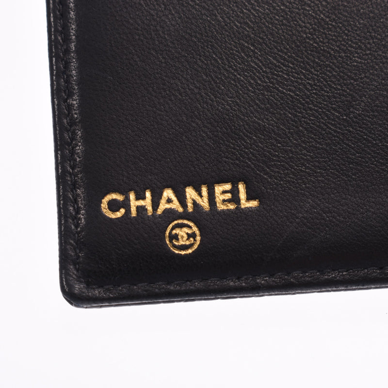 シャネルがま口長財布 黒 レディース 二つ折り財布 CHANEL 中古 – 銀蔵