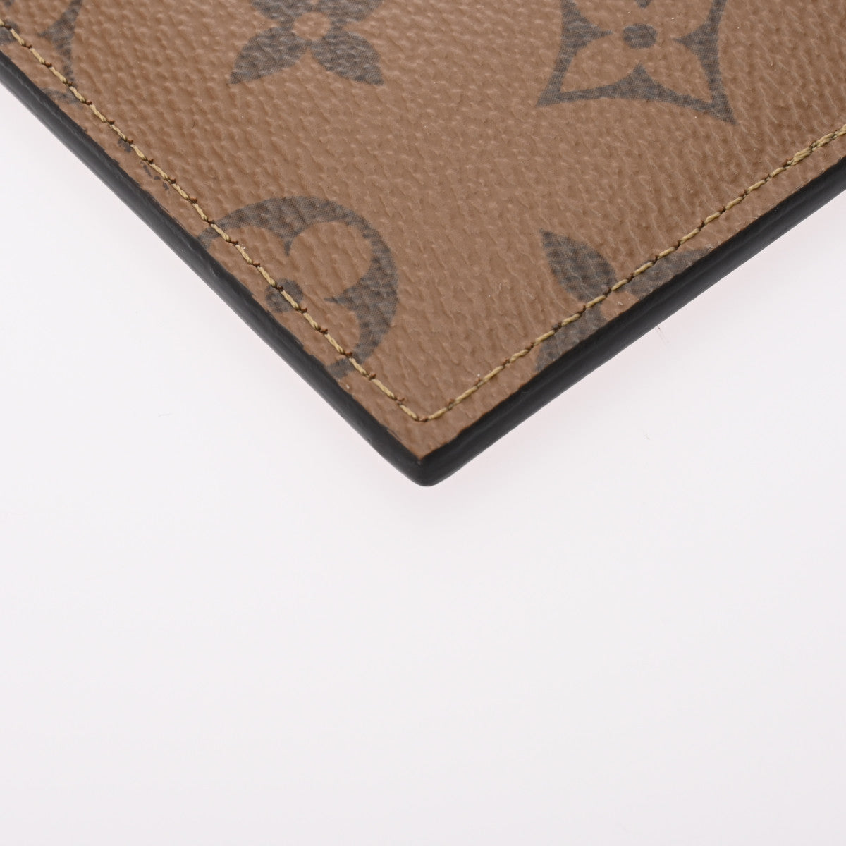 ルイヴィトンリバース スリム パース 14145 ブラウン/ブラック