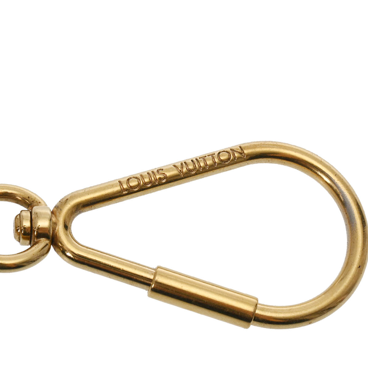 ルイヴィトンポルトクレ パズル バッグチャーム ゴールド レディース