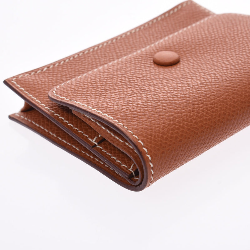 エルメス小銭入れ ゴールド □H刻印(2004年頃)刻印 ユニセックス