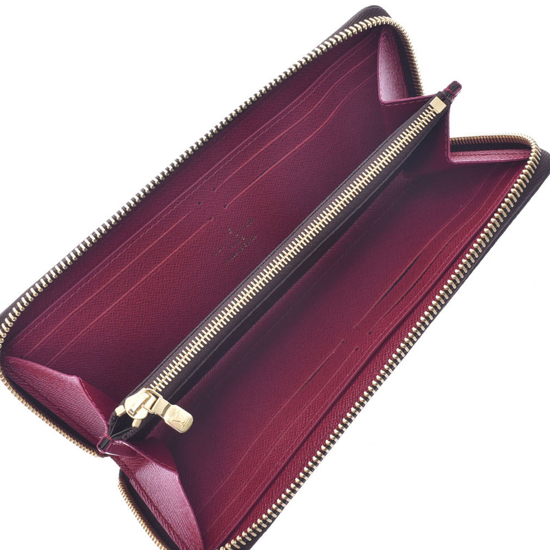 ルイヴィトンポルトフォイユクレマンス 14145 フューシャ ユニセックス