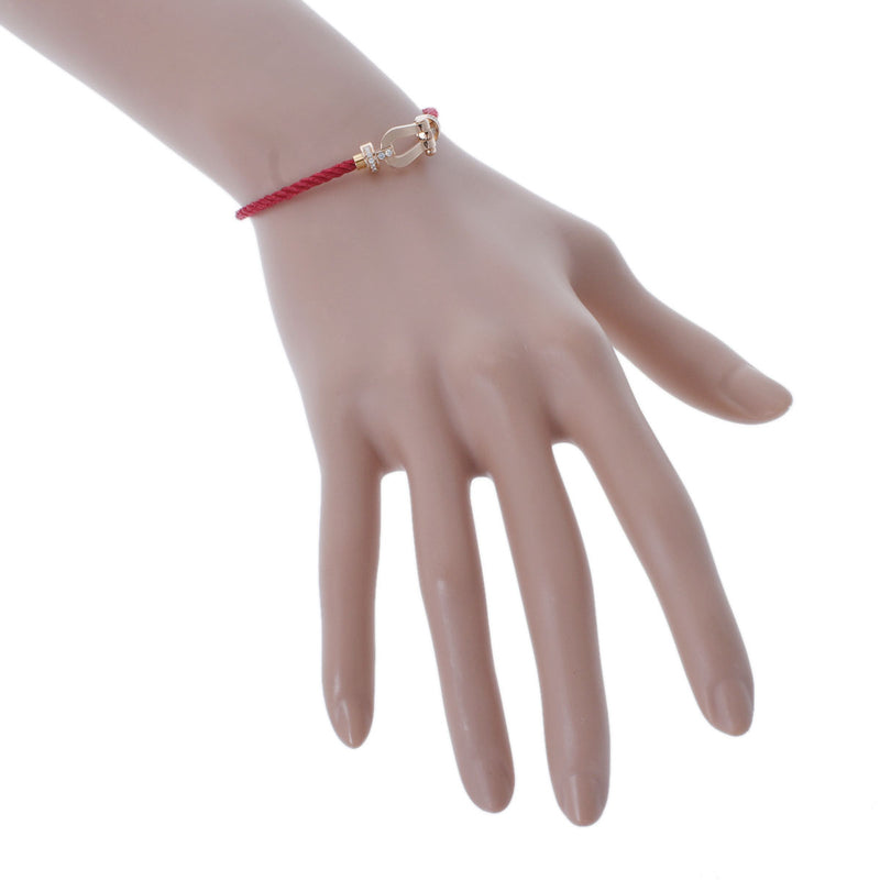 フレッドフォース10 ブレスレット ミディアム #15 メンズ K18ピンク