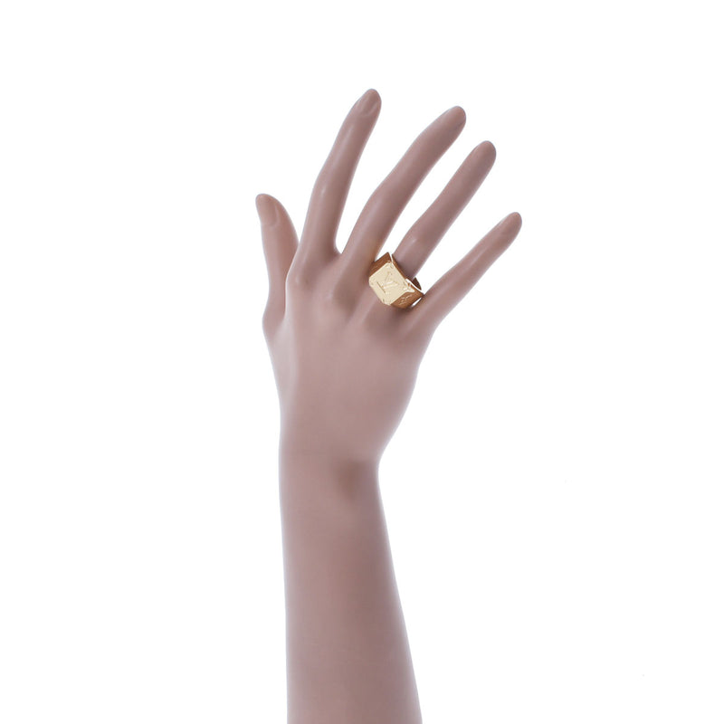 ルイヴィトンシグネットリング モノグラム #60 14145 ゴールド メンズ