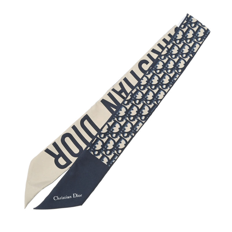 ディオールミッツァスカーフ グレー レディース シルク100％ スカーフ