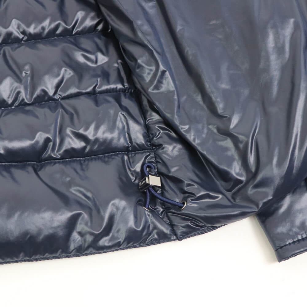 HERNO（ヘルノ）Resort ライダース ナイロン ウルトラライト ダウン