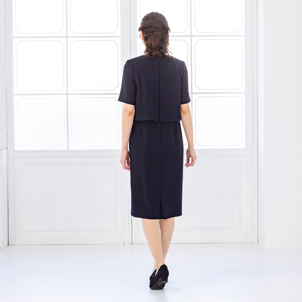 VERY掲載】[商品番号1103313]Vカラージャケット×セットアップ風