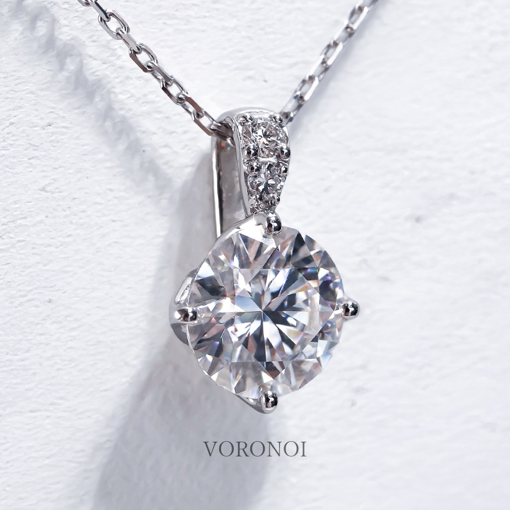 ラボグロウン ダイヤモンド ネックレス 1ct｜Pt950 プラチナ｜IGI鑑定