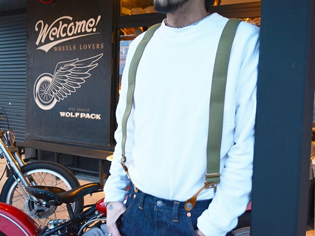 FREE WHEELERS/フリーホイーラーズ】「Suspender”Heavy Strong Hold