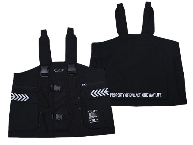 全2色【EVILACT/イーブルアクト】2025SS「Tactical Vest/タクティカル