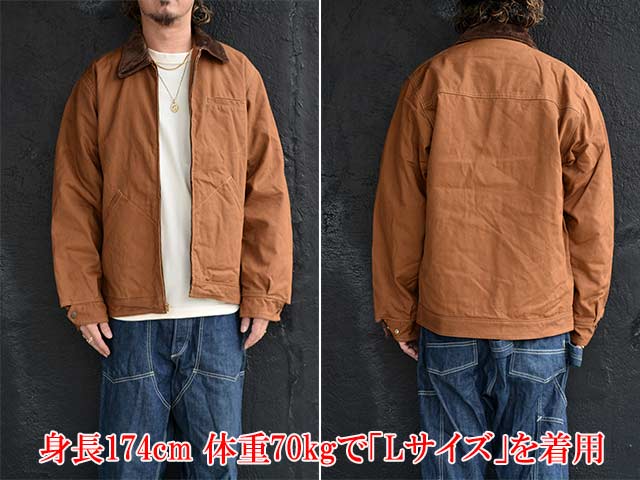 全2色【TUF-NUT/タフナッツ】「Cotton Duck Work Jacket/コットン