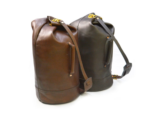 全2色【vasco/ヴァスコ】「Leather Duffle Bag/レザーダッフルバッグ