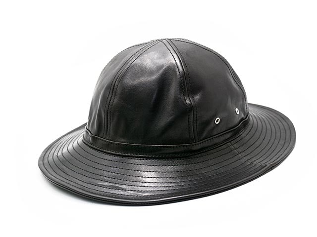 Mr.FATMAN/ミスターファットマン】2025AW「Leather Fatigue Hat/レザー