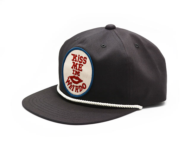 全4色【WEIRDO/ウィアード】2025SS「KISS ME Trucker Cap/キスミー