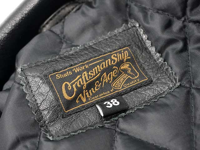 全2色【Vin&Age/ヴィン&エイジ】2025AW「Pharaoh Jacket/ファラオ