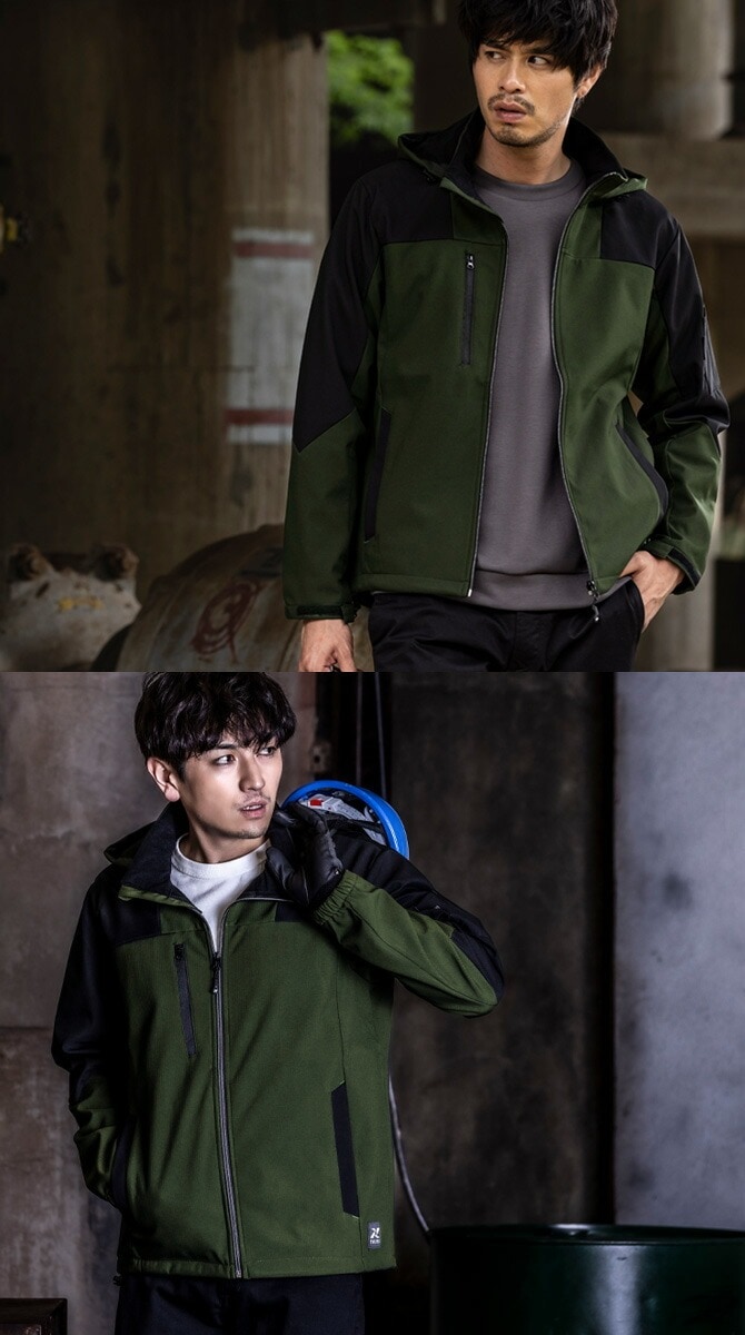 タルテックス 防寒 裏フリース防風ジャケット AZ-10312 メンズ