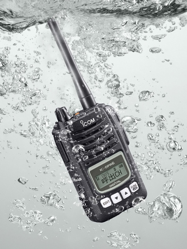 定価13万円】アイコム IC-DPR6 4台 イヤホンマイク・ケース付 レンタル