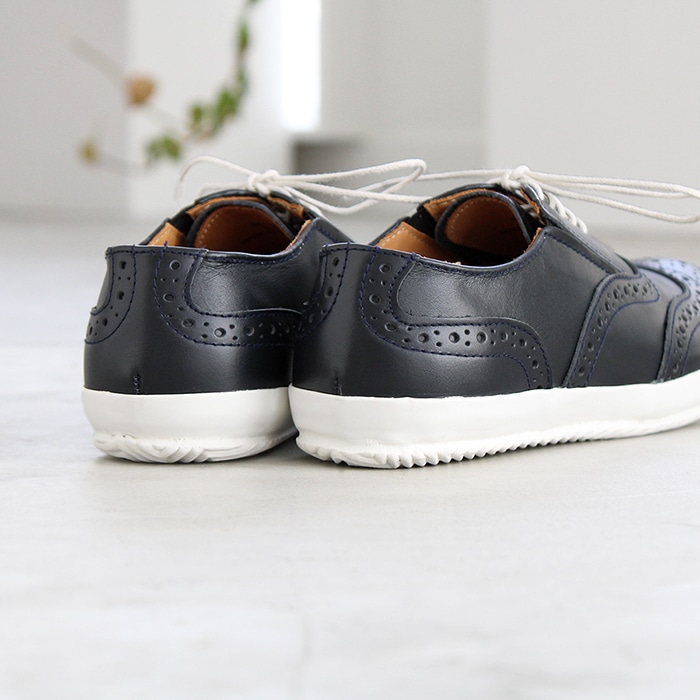 ショセ セザミ レザー スニーカー SA-01 ネイビー ses amis chausser