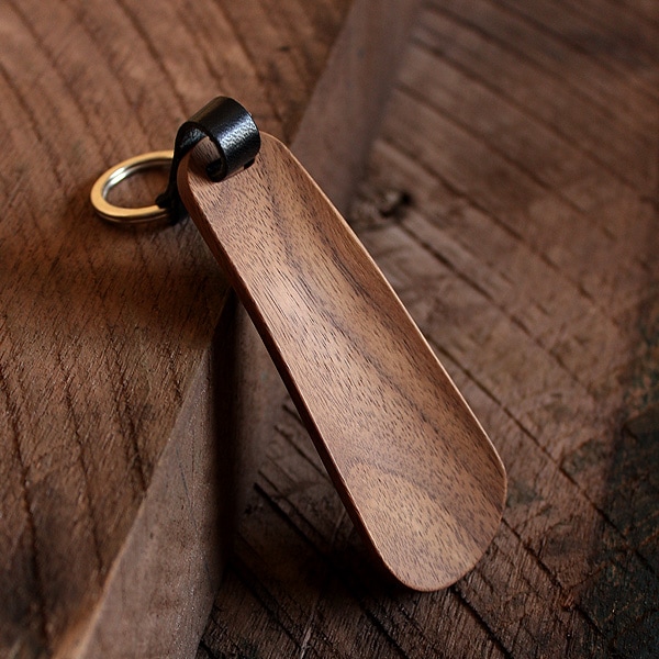 名入れ可】「Shoehorn Mini」おしゃれな大人へ、木製の携帯靴べら