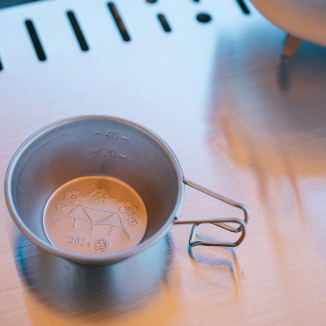 スノーピーク snow peak チタンミニシェラカップ 2024 SPRINGEDITION