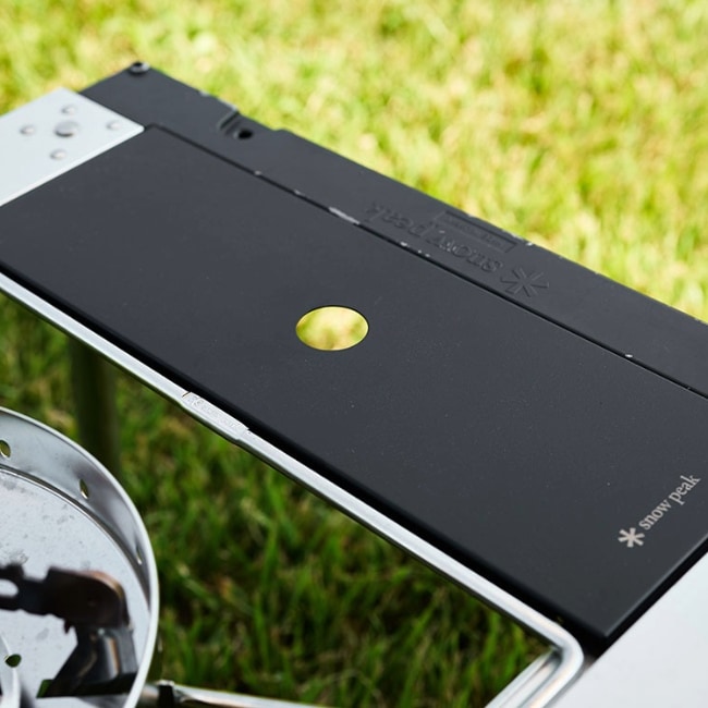 スノーピーク snow peak ステンレストレーハーフユニット ブラック