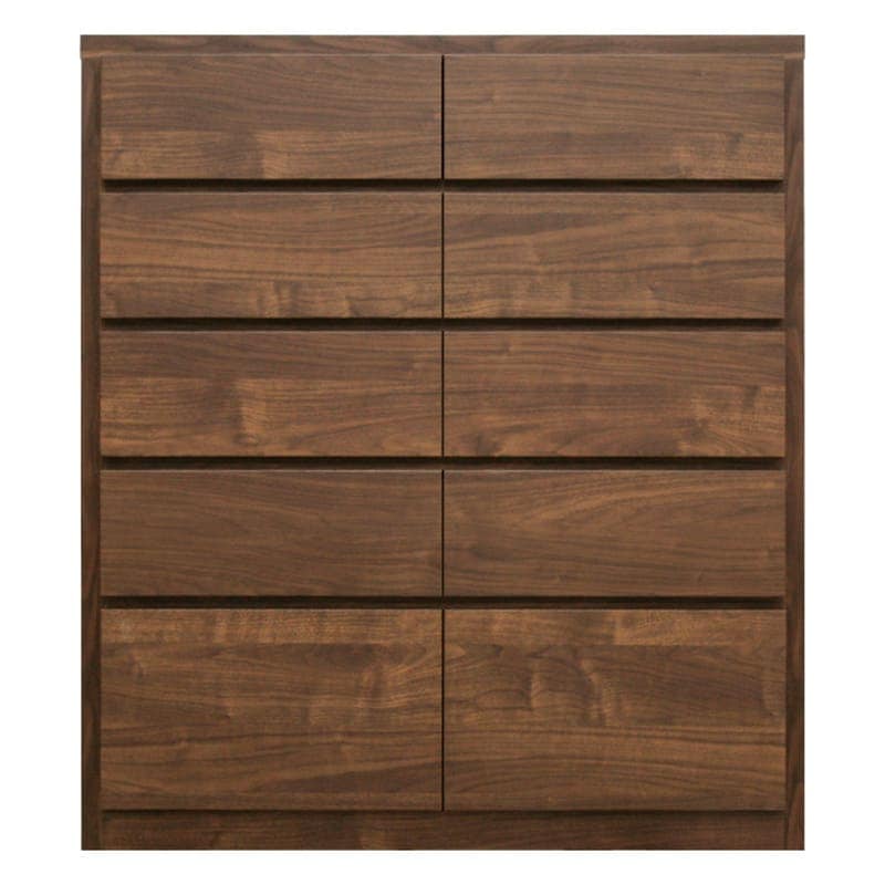 キューブ 幅90-5段チェスト ウォールナット | チェスト・タンス | 丸田