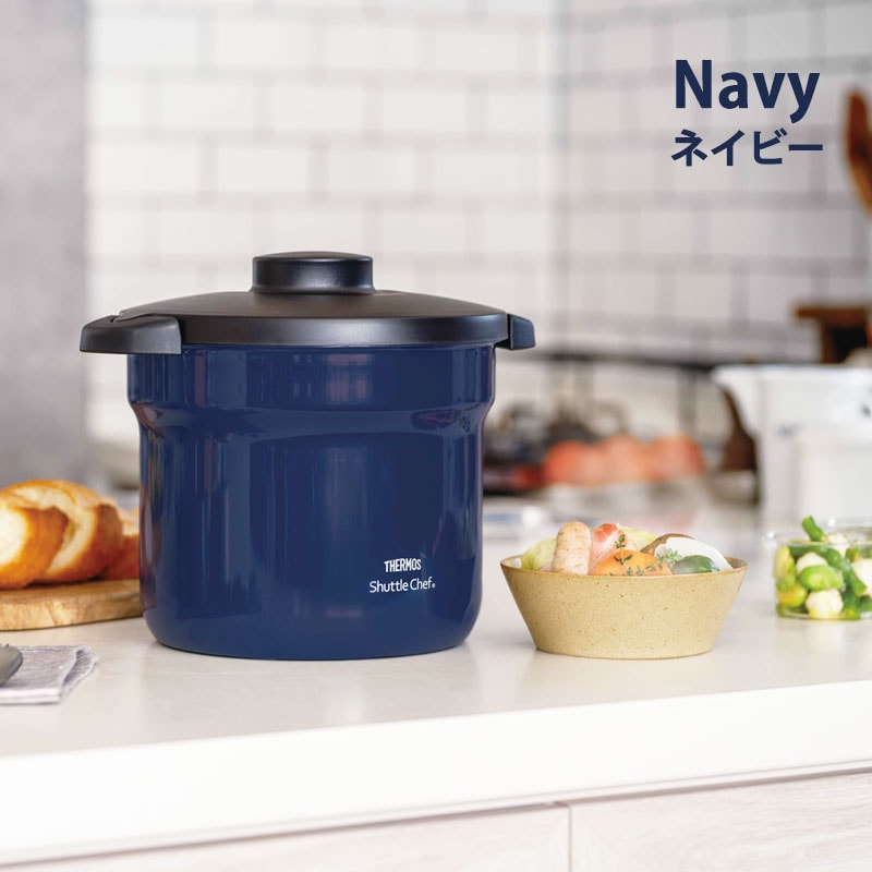 サーモス シャトルシェフ 4.3L 約4～6人用 真空 保温 調理 鍋 THERMOS