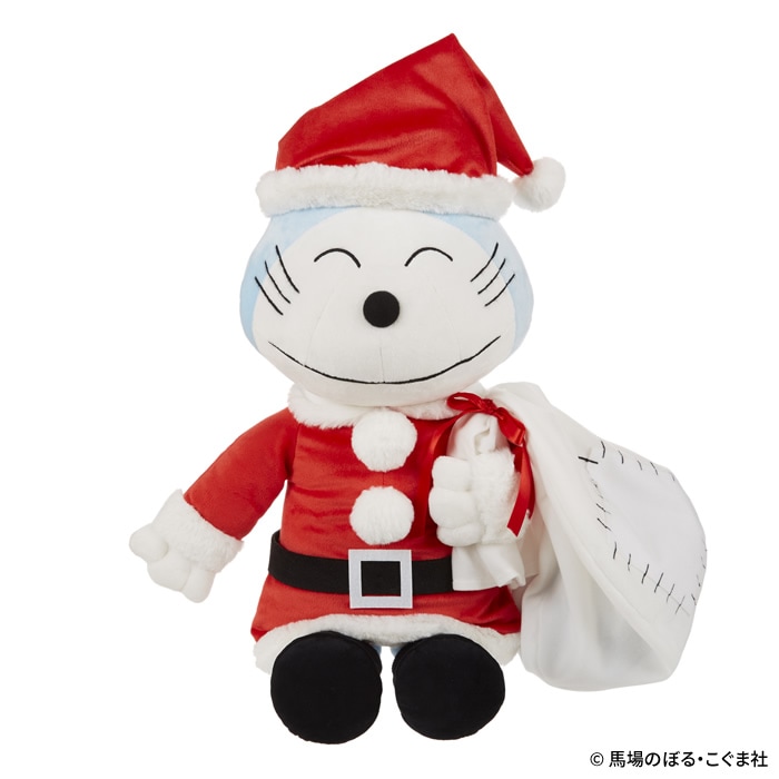 当店オリジナル】 11ぴきのねこ サンタ L ブルー|【ぬいぐるみの