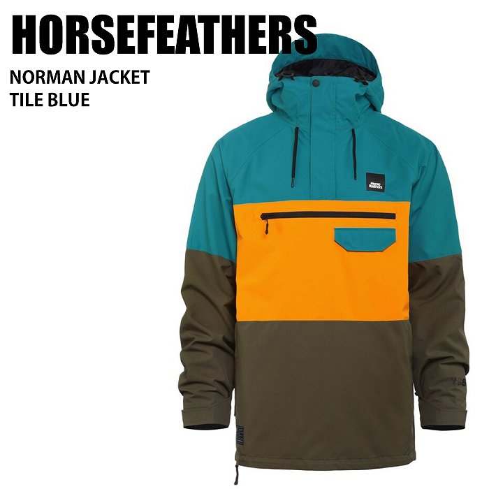 HORSEFEATHERS ホースフェザーズ NORMAN JACKET TILE BLUE 23-24