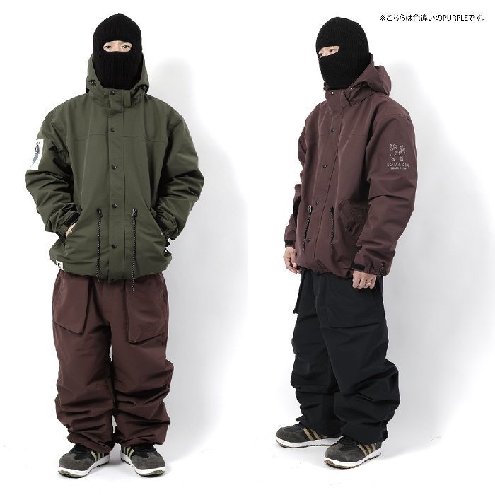 NOMADIK ノマディック GRIND JKT OLIVE 24-25 ウエア メンズ