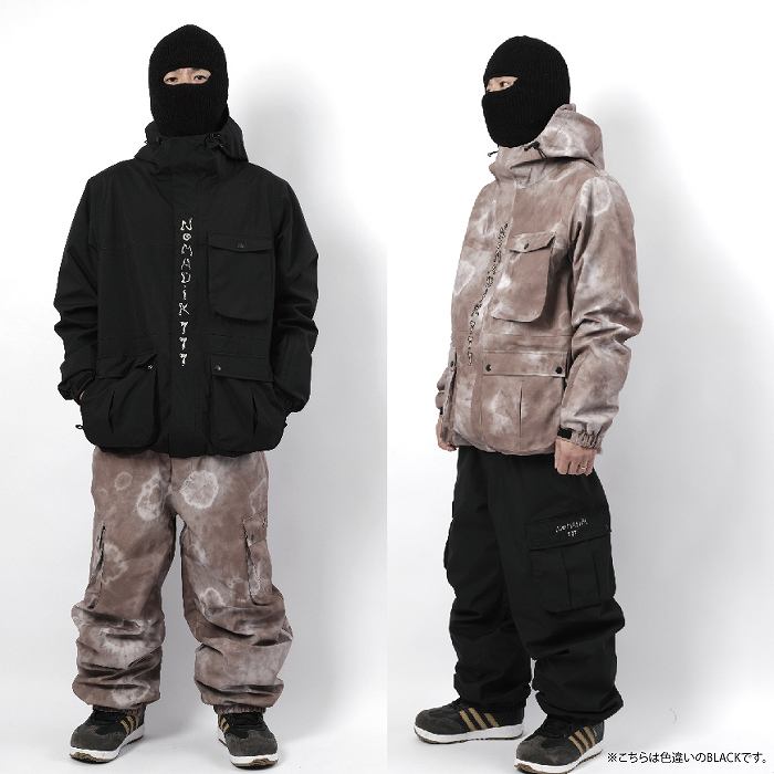 NOMADIK ノマディック 777 PNT TIEDYE 24-25 ウエア メンズ パンツ