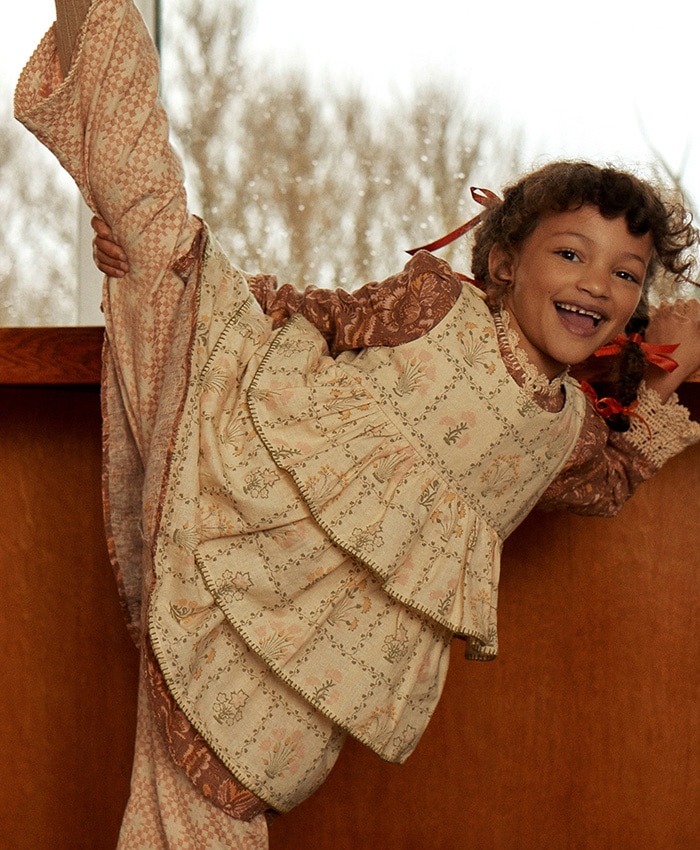 Apolina apolina 24ss セットアップ 2-3y 24Ss Nellie dress solva 2