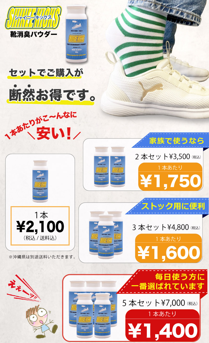 直販限定！最安値／靴の消臭パウダー80g＋防汚・撥水スプレー420ml