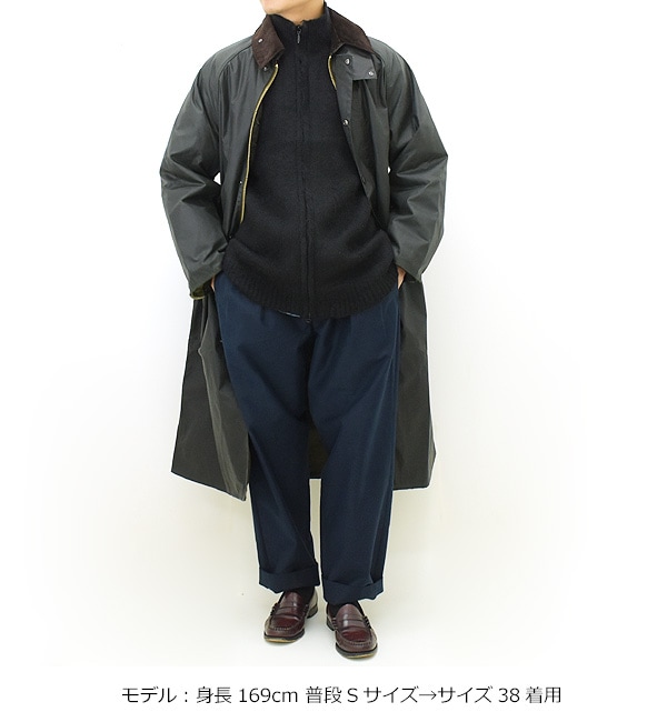 Barbour バブアー OS WAX BURGHLEY オーバーサイズ バーレー ワックス