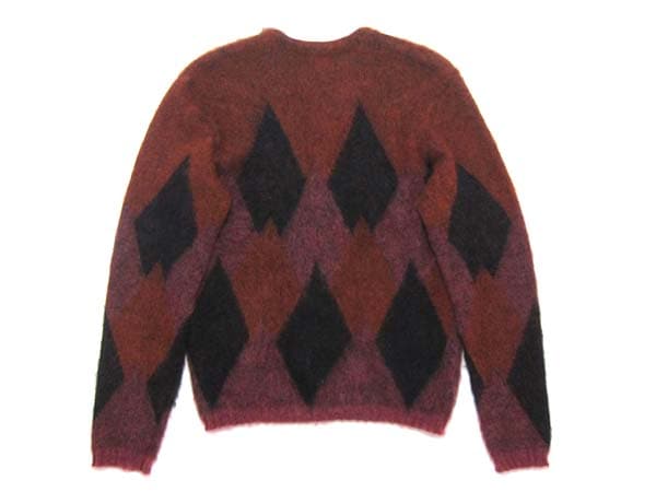 ARGYLE MOHAIR CARDIGAN（アーガイルモヘアカーディガン） | SPEED ADDICT