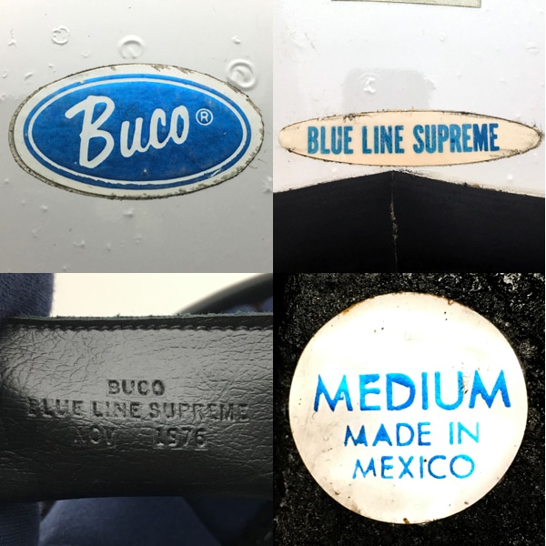 純正シールド付 BUCO BLUE LINE SUPREME WHITE 58cm | SPEED ADDICT