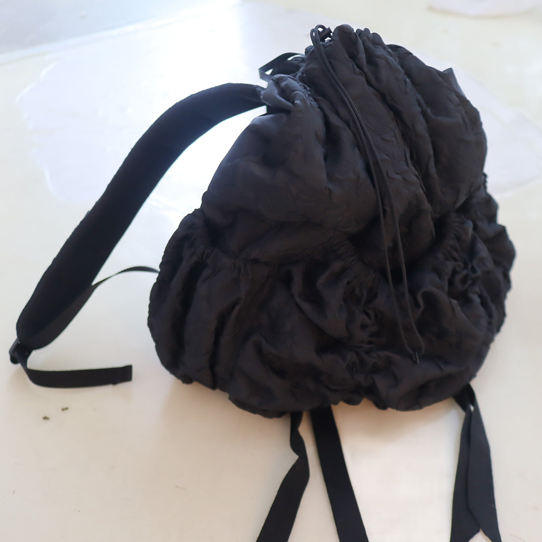 ANIGIG GATHERED BACKPACK JACQUARD – GIGINA