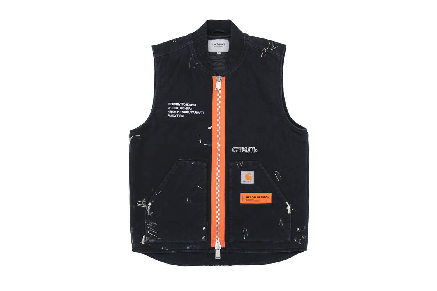 HERON PRESTON×CARHARTT WIPのアイテムが世界先行で発売。インスタ投稿