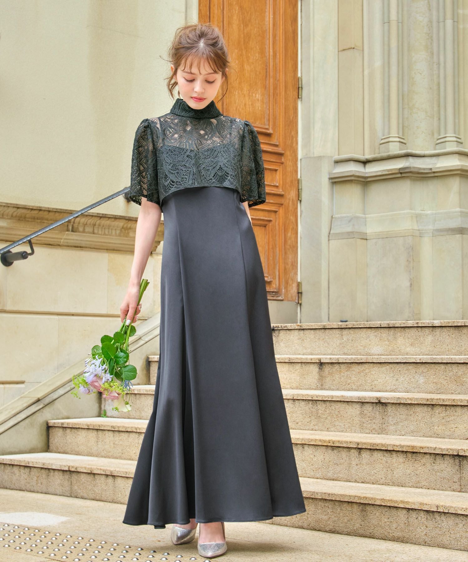 結婚式・お呼ばれ対応 | レースブラウス&キャミワンピースドレス