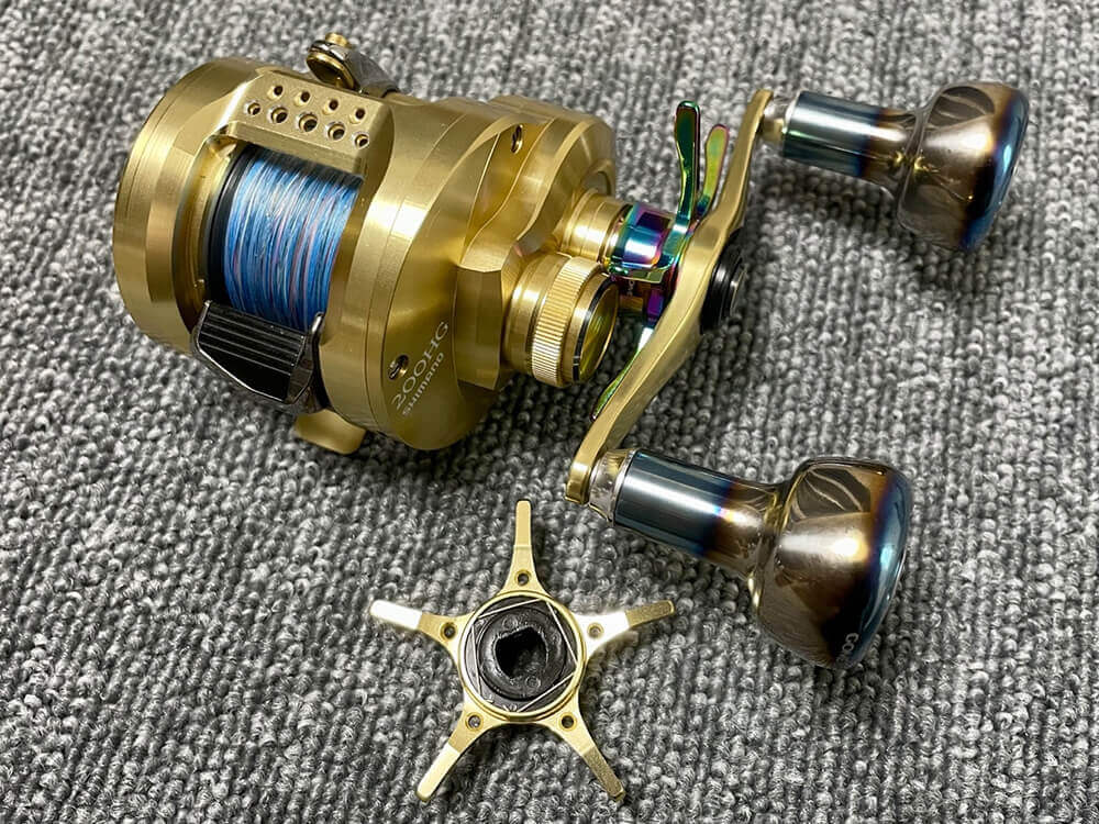 カルカッタコンクエストにスタードラグ装着