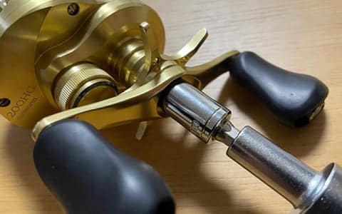 21カルカッタコンクエスト201xg GOMEXUS ハンドル 21カルカッタコン