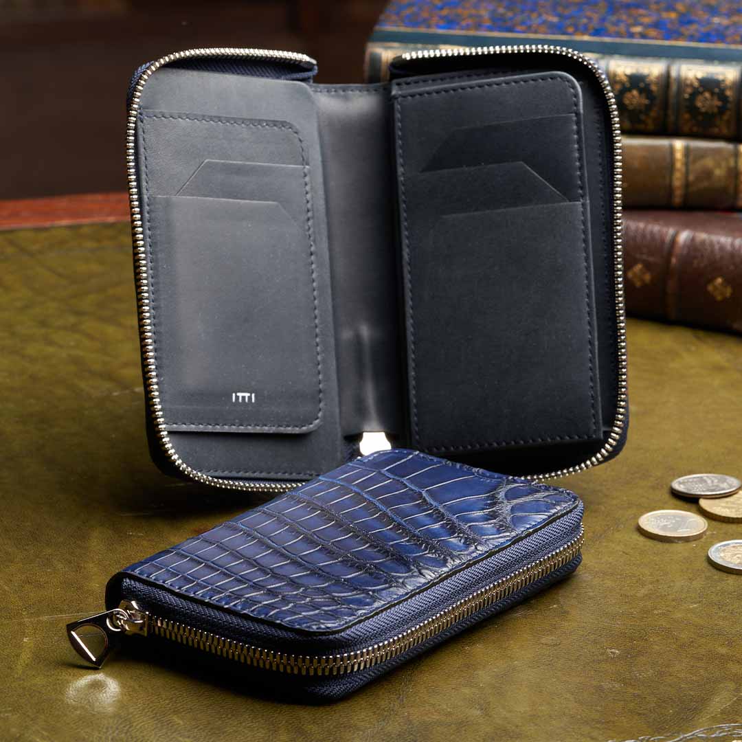 ITTI財布 CRISTY SMART MID WLT .5 / AI CROCO クロコダイル財布