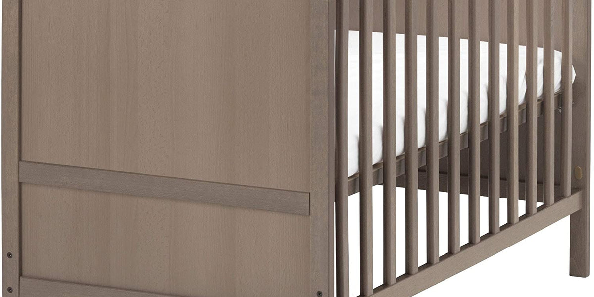 IKEA SUNDVIK Crib, Grey-Brown