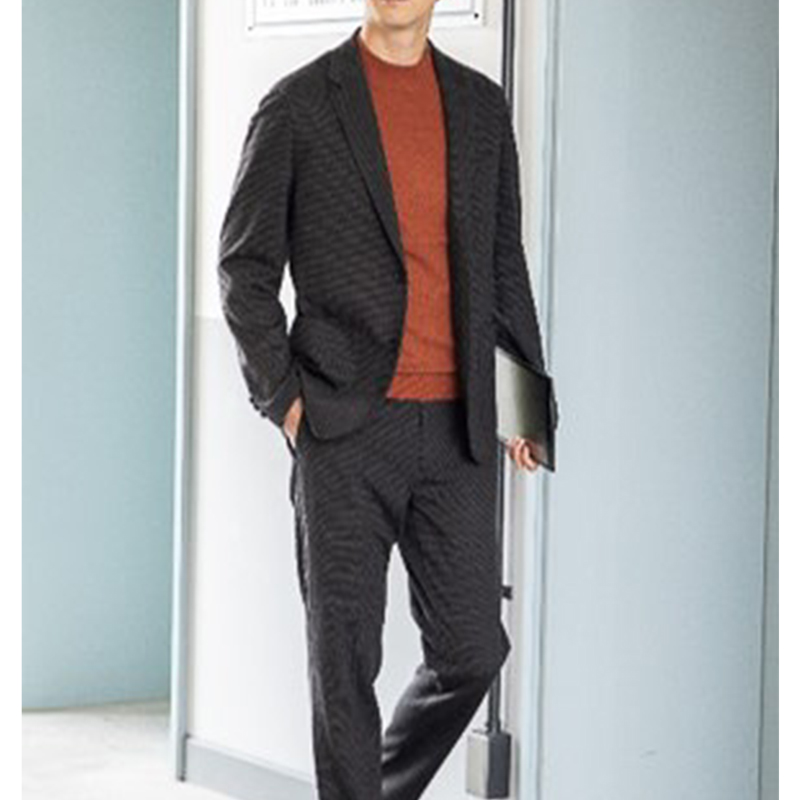 AOKIの「パジャマスーツ」がウールを纏って季節感と高級感がグッと