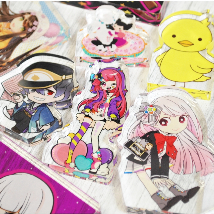 ダイカットアクリルブロックミニ | オリジナルグッズ・アクリル・缶