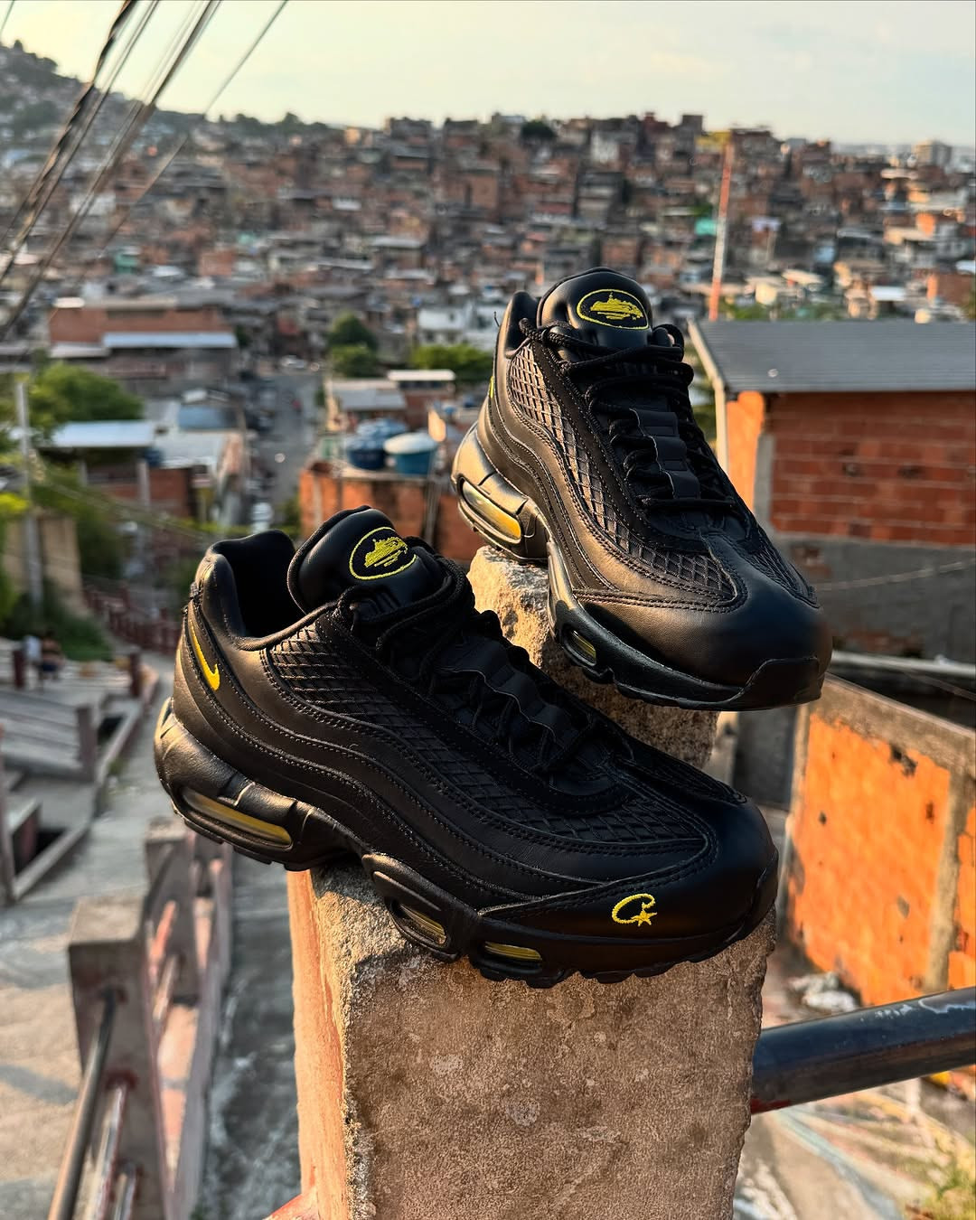 CORTEIZ × NIKE AIR MAX 95 HONEY BLACKが2025年4月頃に海外発売予定