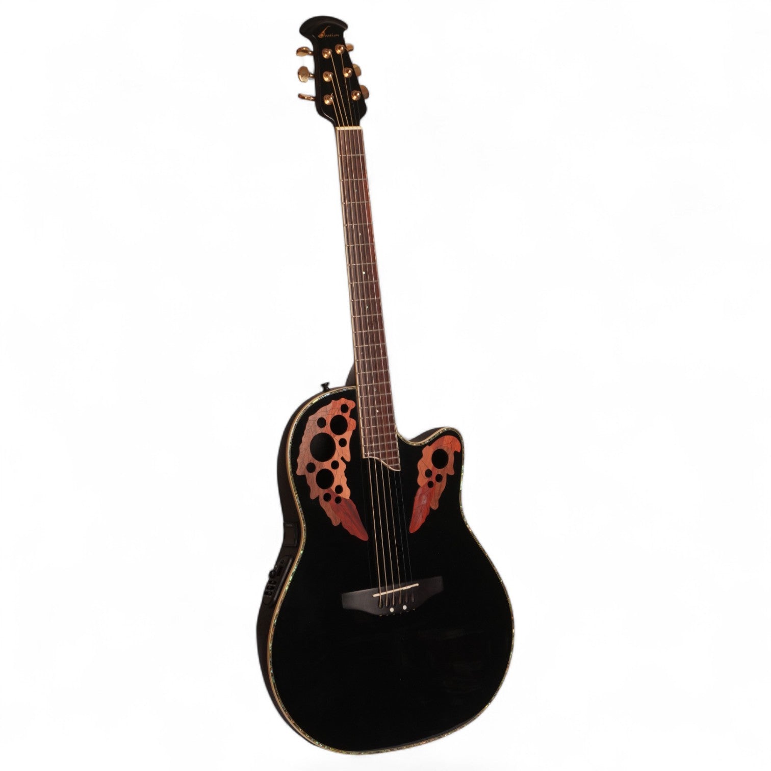 Ovation Celebrity CC48 Black – Acoustic-Electric Guitar – Gokula Music
